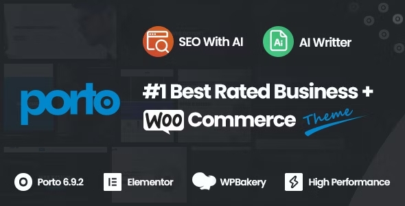Porto 7.5.0 – Responsive WordPress WooCommerce Theme | Activated